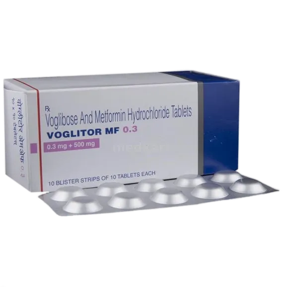 voglitor mf 0.3mg tablet 10's